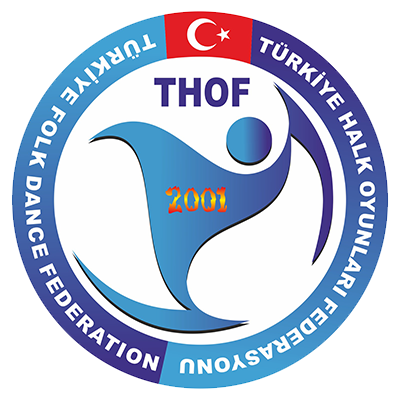 Türkiye Halk Oyunları Federasyonu (THOF) logosu