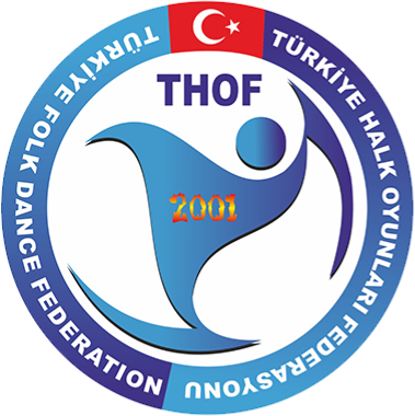 Türkiye Halk Oyunları Federasyonu (THOF) logosu